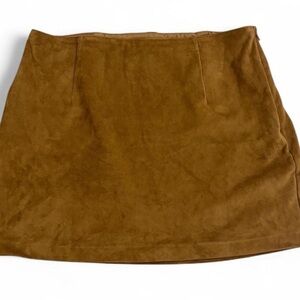 Abercrombie &Fitch suede skirt